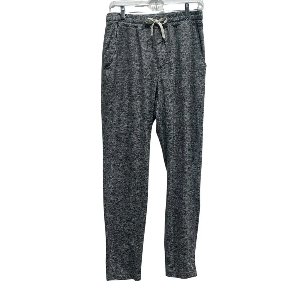 Vuori Ponto Performance Pant Mens Medium Charcoal‎ Heather Grey V418 Joggers